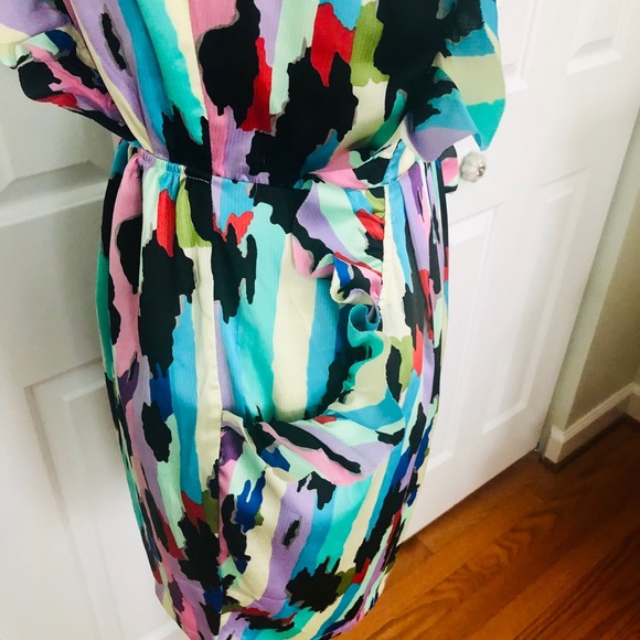Ark & Co Multicolored Open Back Dress - Picture 4 of 8